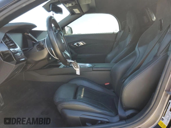 2021 BMW Z4 sDriveM40i with VIN WBAHF9C0XMWX16888, listed as a Copart auction lot 87046144 with 29,408 mi miles and Salvage Title. Bid and sale history available at carsss.com. Image 7.