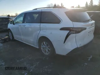 2024 Toyota Sienna LE with VIN 5TDGSKFC4RS112719, listed as a Copart auction lot 41977365 with 0 mi miles and Salvage Title. Bid and sale history available at carsss.com. Image 2.