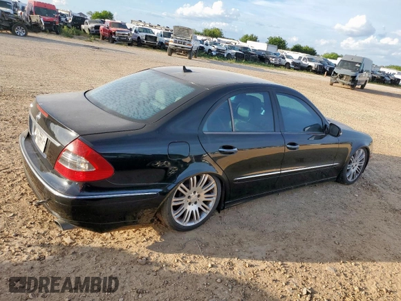 2008 Mercedes-Benz E 550 Sport with VIN WDBUF72X08B248198, listed as a Copart auction lot 65543215 with Not provided miles and Clean title. Bid and sale history available at DreamBid. Image 3.