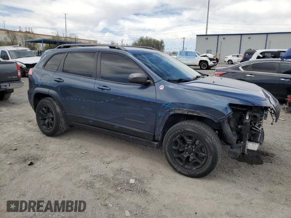 2019 Jeep Cherokee Trailhawk с VIN 1C4PJMBX7KD441911, выставлен на аукционе Copart как лот 53752285 с пробегом 82 110 миль миль и Списание • Salvage title. История ставок и продаж доступна на DreamBid. Изображение 4.