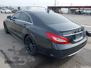 2016 Mercedes-Benz CLS with VIN WDDLJ6FB7GA162689, listed as a IAAI auction lot 41552389 with 90,380 mi miles. Bid and sale history available at carsss.com. Image 3.