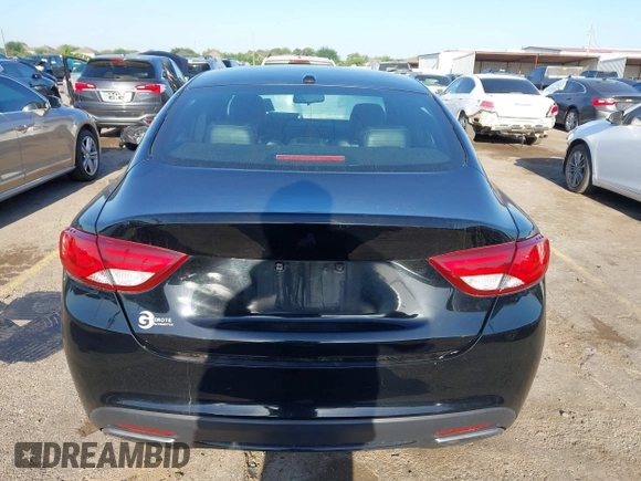 2015 Chrysler 200 S with VIN 1C3CCCBB8FN696188, listed as a IAAI auction lot 41978934 with 107,512 mi miles and . Bid and sale history available at DreamBid. Image 16.