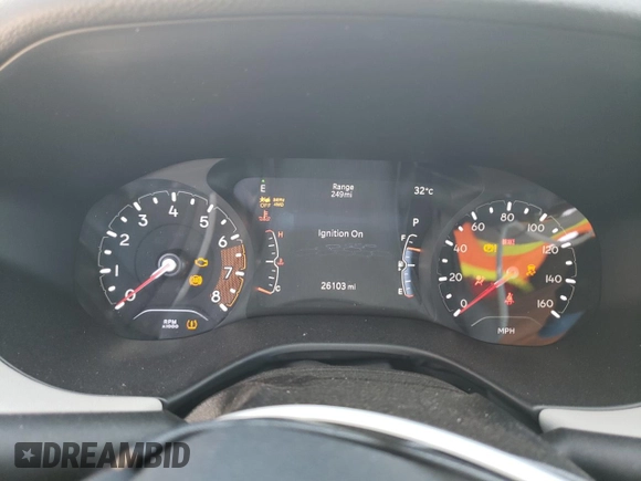 2025 Jeep Compass Limited with VIN 3C4NJDCN2ST514200, listed as a Copart auction lot 61833255 with 26,103 mi miles and Clean title. Bid and sale history available at DreamBid. Image 9.