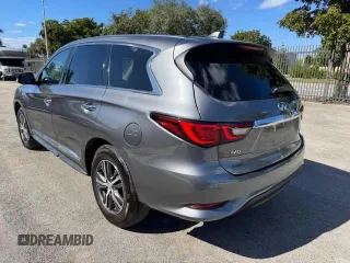 2019 Infiniti QX60 LUXE with VIN 5N1DL0MM2KC519862, listed as a Copart auction lot 51776885 with 78,760 mi miles and Non Repairable. Bid and sale history available at carsss.com. Image 2.