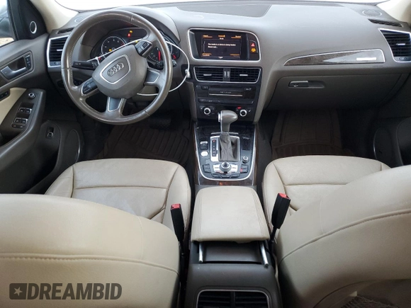 2013 Audi Q5 Premium Plus with VIN WA1LFAFP4DA017349, listed as a Copart auction lot 88310485 with 173,330 mi miles and Salvage Title. Bid and sale history available at carsss.com. Image 8.