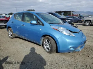 2011 Nissan LEAF SL with VIN JN1AZ0CP3BT000582, listed as a Copart auction lot 42236045 with 0 mi miles and Clean Title. Bid and sale history available at carsss.com. Image 4.