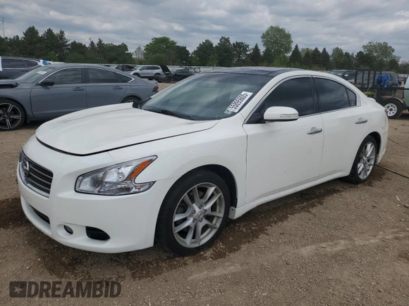 2010 Nissan Maxima SV z VIN 1N4AA5AP5AC864719, wystawiony jako Copart lot #55895605 z przebiegiem 190 020 mil mil oraz Szkoda całkowita • Salvage title. Historia ofert i sprzedaży dostępna na DreamBid. Obrazek 1.