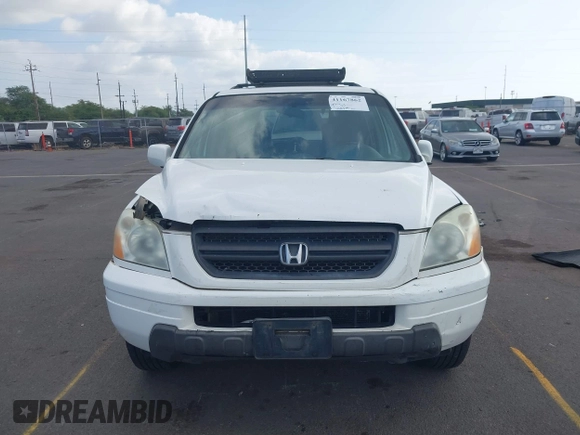 2005 Honda Pilot EX-L with RES with VIN 2HKYF186X5H530910, listed as a IAAI auction lot 41167862 with 199,775 mi miles. Bid and sale history available at carsss.com. Image 12.