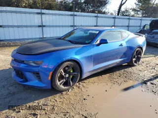 2016 Chevrolet Camaro 1LT with VIN 1G1FB1RS1G0163855, listed as a Copart auction lot 49641255 with 103,236 mi miles and Salvage Title. Bid and sale history available at carsss.com. Image 1.