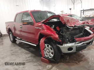 2014 Ford F-150 XL with VIN 1FTFW1EF4EFA93217, listed as a IAAI auction lot 41808709 with 143,380 mi miles and . Bid and sale history available at DreamBid. Image 1.