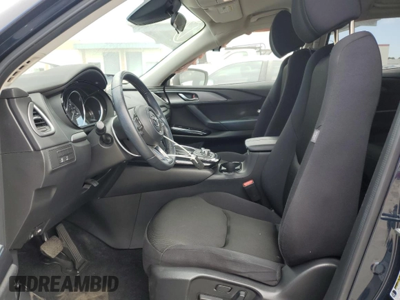 2018 Mazda CX-9 Sport with VIN JM3TCABY2J0220049, listed as a Copart auction lot 60175175 with 56,140 mi miles and Salvage title. Bid and sale history available at DreamBid. Image 7.