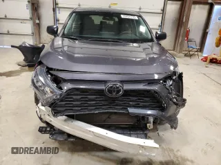 2022 Toyota RAV4 LE with VIN 2T3F1RFV5NW270665, listed as a Copart auction lot 49264755 with 49,108 mi miles and Salvage Title. Bid and sale history available at carsss.com. Image 5.