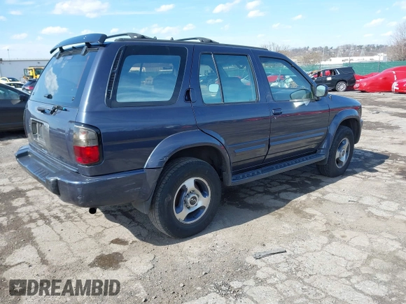 1998 Infiniti QX4 with VIN JNRAR05Y0WW027570, listed as a IAAI auction lot 41882870 with 147,639 mi miles and . Bid and sale history available at DreamBid. Image 4.