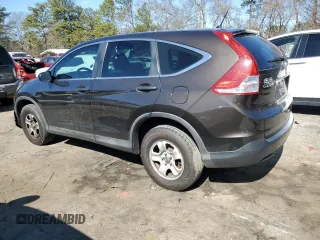 2013 Honda CR-V LX with VIN 5J6RM3H30DL034482, listed as a Copart auction lot 46320545 with 185,809 mi miles and Salvage Title. Bid and sale history available at carsss.com. Image 2.