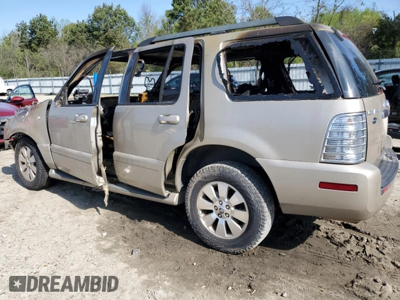 2006 Mercury Mountaineer Luxury with VIN 4M2EU37E26UJ03882, listed as a Copart auction lot 52283255 with Not provided miles and Non repairable. Bid and sale history available at DreamBid. Image 2.