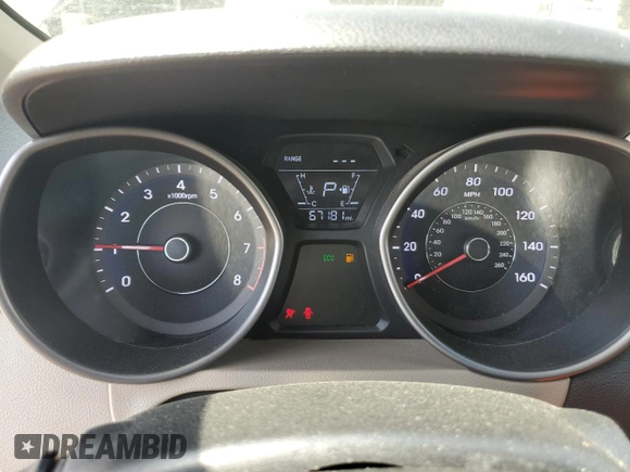 2016 Hyundai Elantra SE with VIN 5NPDH4AE7GH722008, listed as a Copart auction lot 53365985 with 67,181 mi miles and Salvage Title. Bid and sale history available at DreamBid. Image 9.
