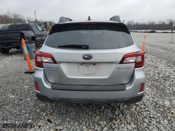 2017 Subaru Outback Premium with VIN 4S4BSAHC0H3386576, listed as a Copart auction lot 80958964 with 130,112 mi miles and Salvage Title. Bid and sale history available at carsss.com. Image 6.