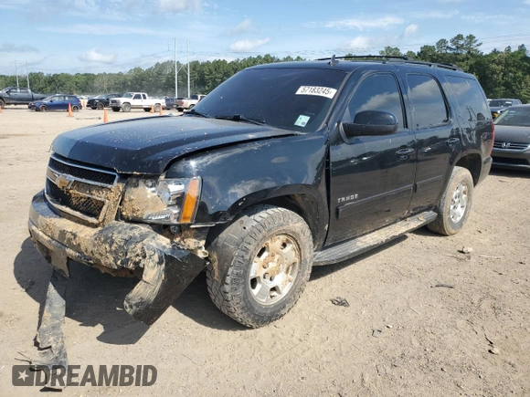 2012 Chevrolet Tahoe LT with VIN 1GNSCBE00CR169561, listed as a Copart auction lot 57183245 with 225,767 mi miles and Salvage title. Bid and sale history available at DreamBid. Image 1.