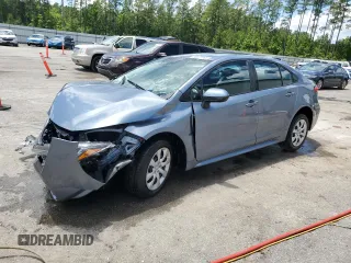 2024 Toyota Corolla LE с VIN 5YFB4MDE2RP205140, выставлен на аукционе Copart как лот 56871145 с пробегом 2 515 миль миль и Списание • Salvage title. История ставок и продаж доступна на DreamBid. Изображение 1.