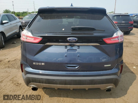 2019 Ford Edge SEL with VIN 2FMPK3J96KBB52420, listed as a Copart auction lot 59424365 with 122,891 mi miles and Clean title. Bid and sale history available at DreamBid. Image 6.