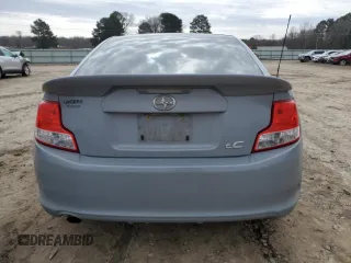 2012 Scion tC with VIN JTKJF5C77C3026437, listed as a Copart auction lot 45484865 with 215,709 mi miles and Salvage Title. Bid and sale history available at carsss.com. Image 6.