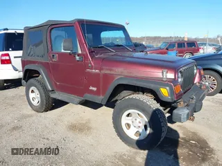 2002 Jeep Wrangler SE with VIN 1J4FA29PX2P748357, listed as a IAAI auction lot 41828109 with 93,941 mi miles and . Bid and sale history available at carsss.com. Image 1.