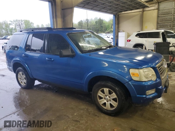 2010 Ford Explorer XLT with VIN 1FMEU6DEXAUA17428, listed as a Copart auction lot 52480495 with 177,218 mi miles and Salvage Title. Bid and sale history available at carsss.com. Image 4.