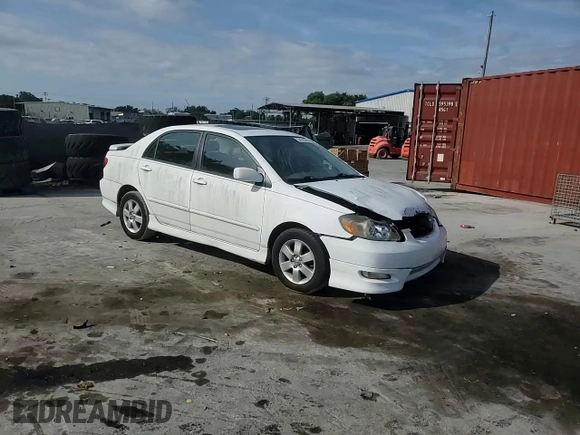 2008 Toyota Corolla CE with VIN 1NXBR32E58Z996548, listed as a Copart auction lot 54140345 with 157,157 mi miles and Salvage Title. Bid and sale history available at DreamBid. Image 13.