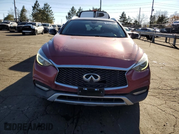 2017 Infiniti QX30 Premium with VIN SJKCH5CR2HA037261, listed as a Copart auction lot 81511084 with 72,345 mi miles and Salvage title. Bid and sale history available at DreamBid. Image 5.