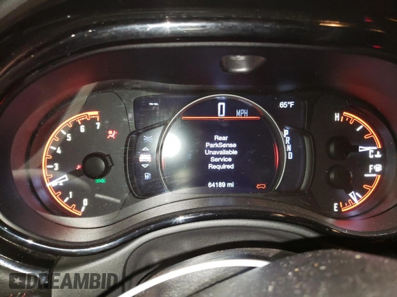 2021 Dodge Durango R/T with VIN 1C4SDJCT4MC520618, listed as a Copart auction lot 44424635 with 64,189 mi miles and Salvage Title. Bid and sale history available at DreamBid. Image 9.