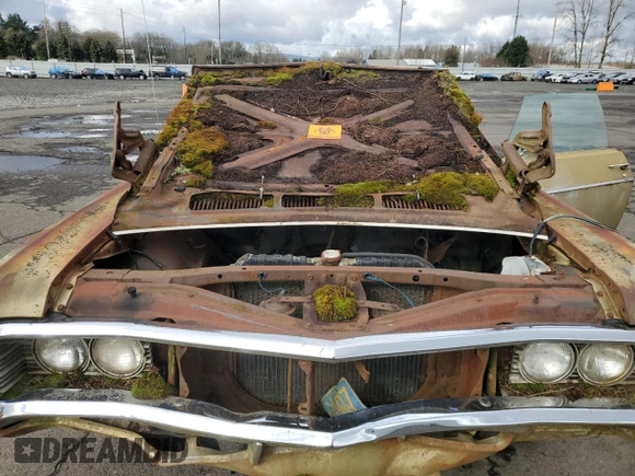 1969 Chevrolet Impala z VIN 164479J176501, wystawiony jako Copart lot #48632015 z przebiegiem Nie podano mil oraz Czysty tytuł • Clean title. Historia ofert i sprzedaży dostępna na DreamBid. Obrazek 11.