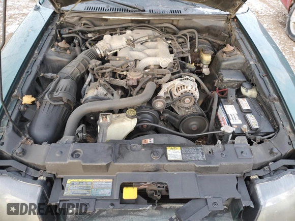 2002 Ford Mustang Deluxe с VIN 1FAFP44432F214108, выставлен на аукционе Copart как лот 42328465 с пробегом 153 154 миль миль и Списание • Salvage title. История ставок и продаж доступна на DreamBid. Изображение 11.