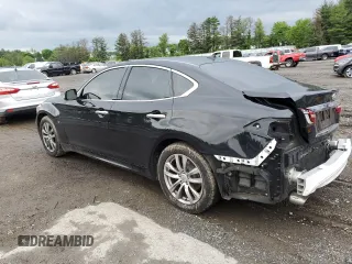 2015 Infiniti Q70 with VIN JN1BY1APXFM541211, listed as a Copart auction lot 55721515 with 134,025 mi miles and Non repairable. Bid and sale history available at DreamBid. Image 2.