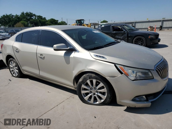 2014 Buick LaCrosse with VIN 1G4GA5GR7EF134811, listed as a Copart auction lot 53234875 with 93,154 mi miles and Salvage title. Bid and sale history available at DreamBid. Image 4.