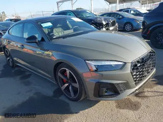 2024 Audi A5 Sportback S line Premium Plus with VIN WAUFACF52RA050804, listed as a IAAI auction lot 41046774 with 6,493 mi miles. Bid and sale history available at carsss.com. Image 1.
