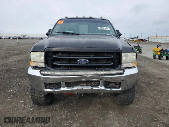 2003 Ford F-350 XL with VIN 1FTSX31F43EA79169, listed as a Copart auction lot 48807445 with Not Provided miles and Salvage Title. Bid and sale history available at DreamBid. Image 5.