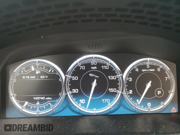2016 Jaguar XJ R-Sport with VIN SAJWJ1CD7G8V95129, listed as a Copart auction lot 73569464 with 143,740 mi miles and Clean title. Bid and sale history available at DreamBid. Image 9.
