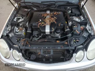 2003 Mercedes-Benz E-Class 3.2L with VIN WDBUF65J33A141727, listed as a Copart auction lot 73990174 with 0 mi miles and Salvage Title. Bid and sale history available at carsss.com. Image 11.