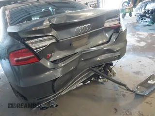 2015 Audi S8 with VIN WAUK2AFD0FN005369, listed as a IAAI auction lot 41312743 with 76,750 mi miles. Bid and sale history available at carsss.com. Image 6.