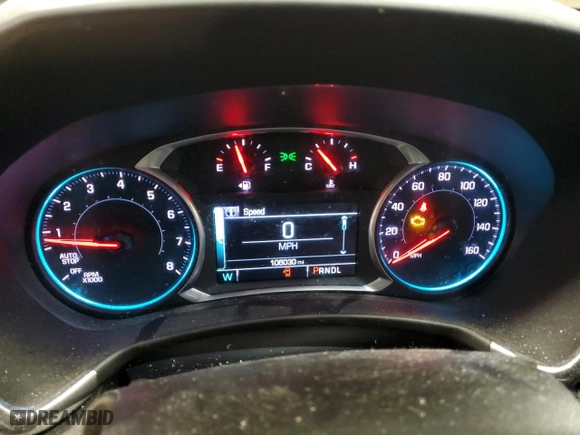 2018 Chevrolet Equinox Premier with VIN 2GNAXVEV3J6326392, listed as a Copart auction lot 43451245 with 106,030 mi miles and Non Repairable. Bid and sale history available at carsss.com. Image 9.