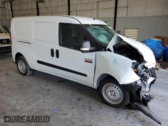 2022 Ram ProMaster City Cargo Tradesman with VIN ZFBHRFAB0N6W56590, listed as a Copart auction lot 63410323 with Not Provided miles and . Bid and sale history available at DreamBid. Image 4.