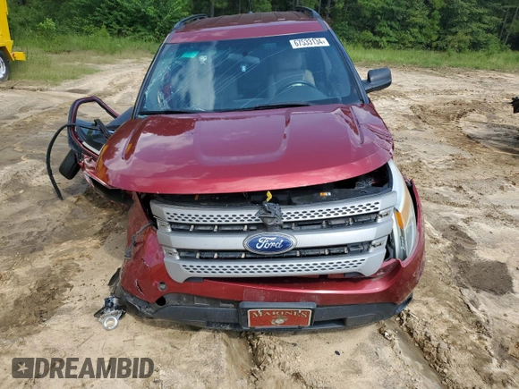 2014 Ford Explorer with VIN 1FM5K7B86EGB57604, listed as a Copart auction lot 67533134 with Not provided miles and Salvage title. Bid and sale history available at DreamBid. Image 5.