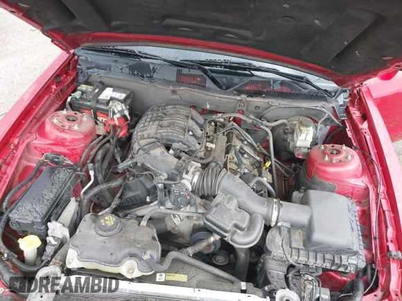 2013 Ford Mustang V6 with VIN 1ZVBP8AM9D5283332, listed as a IAAI auction lot 42471456 with 108,514 mi miles and . Bid and sale history available at DreamBid. Image 10.