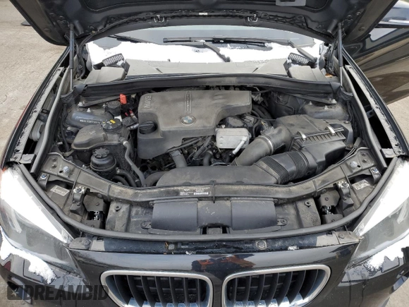 2015 BMW X1 xDrive28i with VIN WBAVL1C50FVY28343, listed as a Copart auction lot 50218235 with 109,209 mi miles and Salvage Title. Bid and sale history available at carsss.com. Image 11.