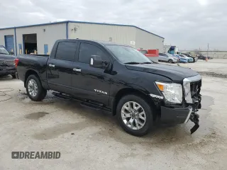 2024 Nissan Titan Pro-4X with VIN 1N6AA1ED3RN109827, listed as a Copart auction lot 42034245 with 4,076 mi miles and Salvage title. Bid and sale history available at DreamBid. Image 4.