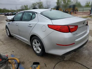 2014 Kia Optima LX z VIN 5XXGM4A73EG266544, wystawiony jako Copart lot #53988705 z przebiegiem 66 356 mil mil oraz Szkoda całkowita • Salvage title. Historia ofert i sprzedaży dostępna na DreamBid. Obrazek 2.