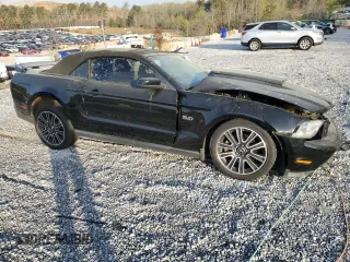 2011 Ford Mustang GT with VIN 1ZVBP8FF0B5110113, listed as a Copart auction lot 51071685 with 110,369 mi miles and Salvage Title. Bid and sale history available at DreamBid. Image 4.