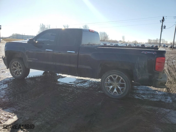 2015 Chevrolet Silverado 1500 LS with VIN 1GCVKPEC0FZ423032, listed as a Copart auction lot 46782845 with 143,453 mi miles and Clean Title. Bid and sale history available at carsss.com. Image 2.