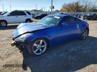 2005 Nissan 350Z Touring with VIN JN1AZ34D35M606128, listed as a Copart auction lot 80768864 with 108,891 mi miles and Salvage Title. Bid and sale history available at carsss.com. Image 1.