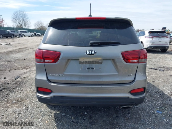 2019 Kia Sorento S V6 with VIN 5XYPGDA59KG508363, listed as a IAAI auction lot 41937863 with 52,308 mi miles. Bid and sale history available at carsss.com. Image 15.